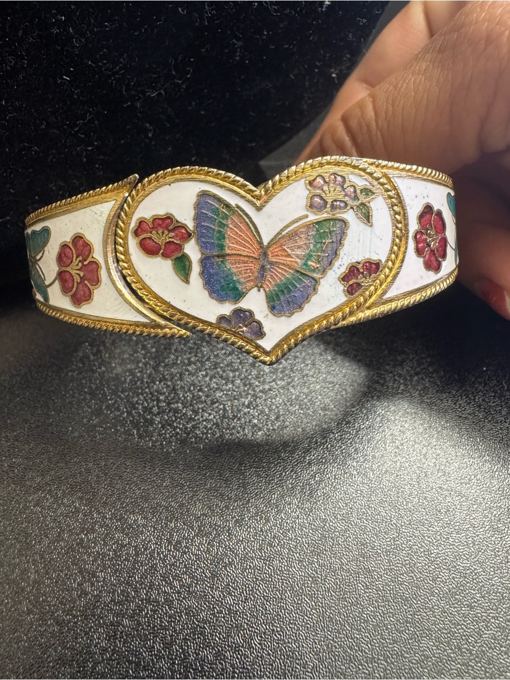 Vintage Cloisanne Cuff